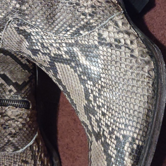 "Stetson" Real Python Snake booties. Size 10. - Picture 3 of 13